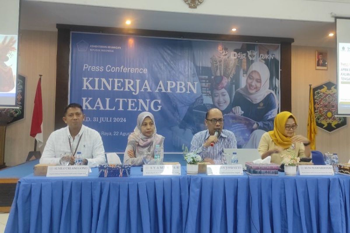 Kinerja Pendapatan APBN Kalteng capai Rp5.565 miliar