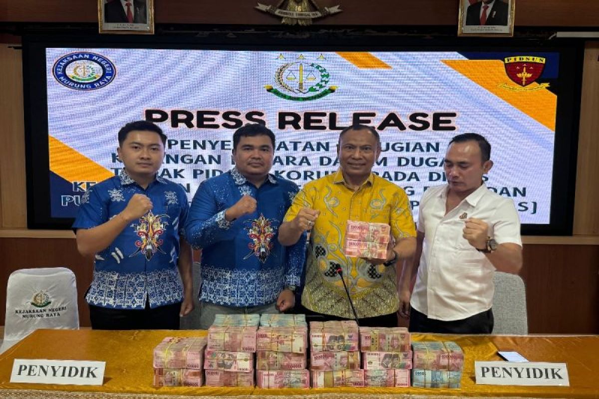 Kejari Murung Raya selamatkan Rp 1,6 miliar dalam kasus korupsi di Dinas Kesehatan