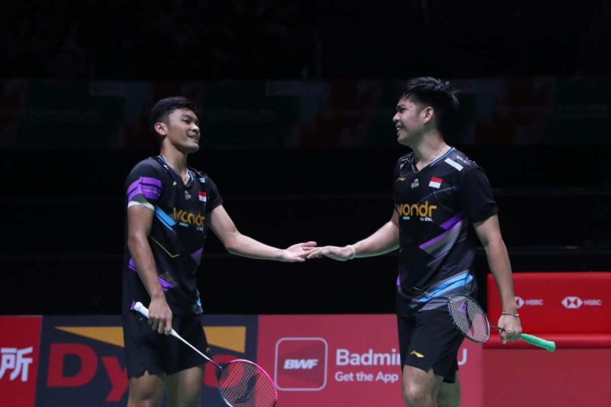 Ganda putra Fikri/Daniel maju ke semifinal Japan Open 2024