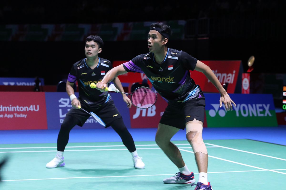 Ganda putra Leo/Bagas ke semifinal Japan Open