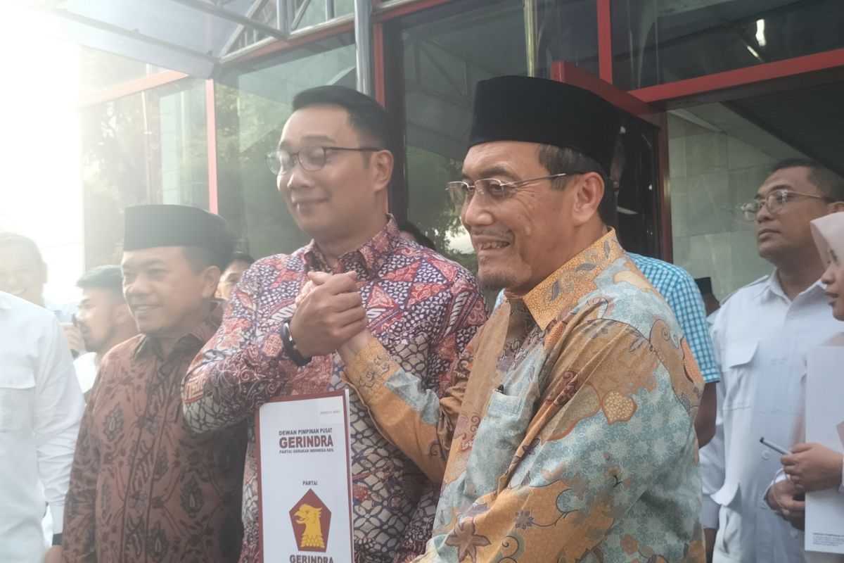 Ridwan Kamil-Suswono mendaftar di KPU DKI 28 Agustus 2024