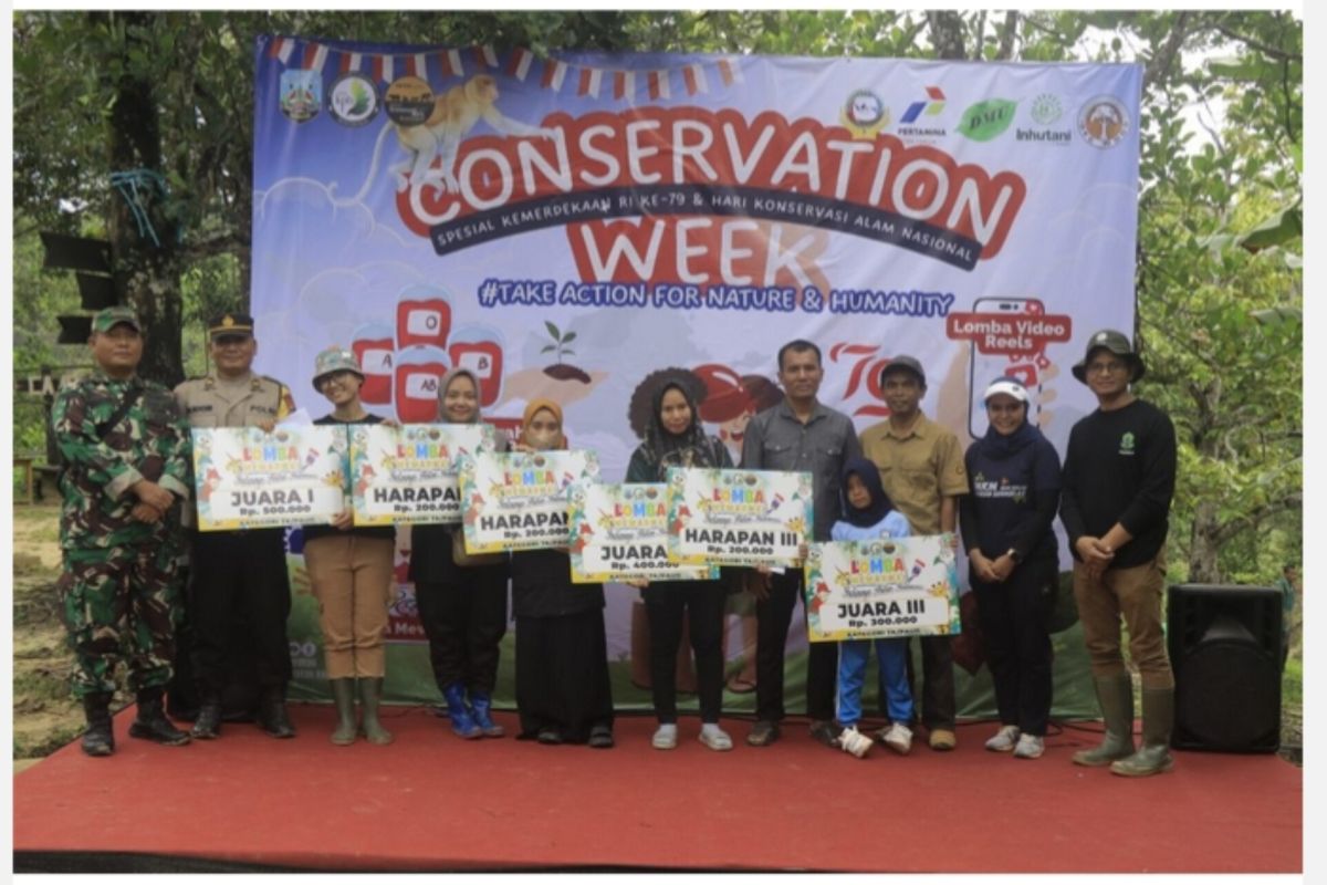 Conservation Week Untuk Peringati HUT RI dan HKAN 2024