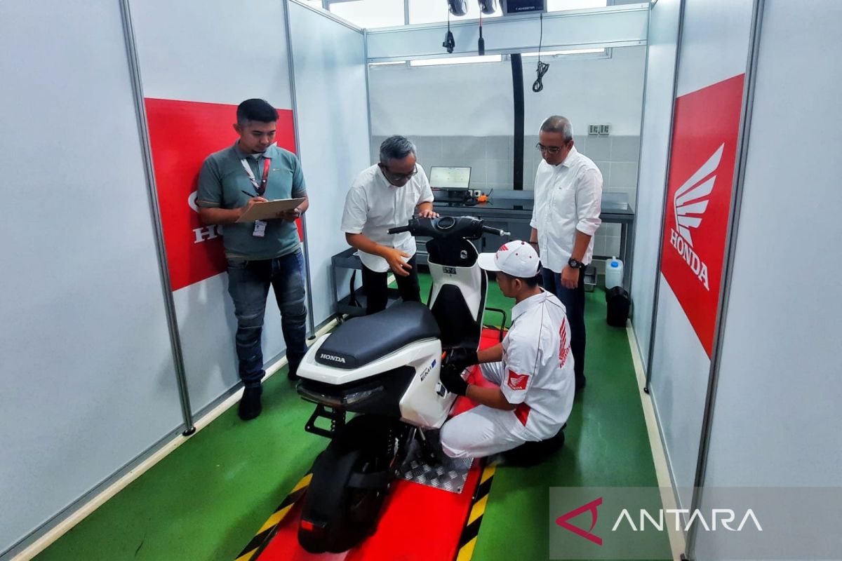 AHM melibatkan motor listriknya dalam uji materi AHM-TSC