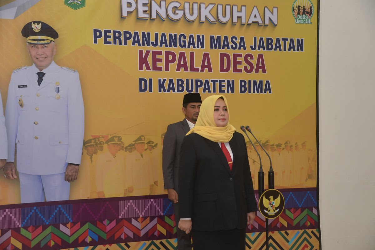 Pemkab Bima perpanjang masa jabatan Kades sesuai UU Desa baru