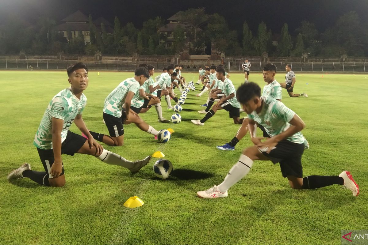 Timnas U-17 Indonesia memperkuat taktikal menjelang uji coba kontra India