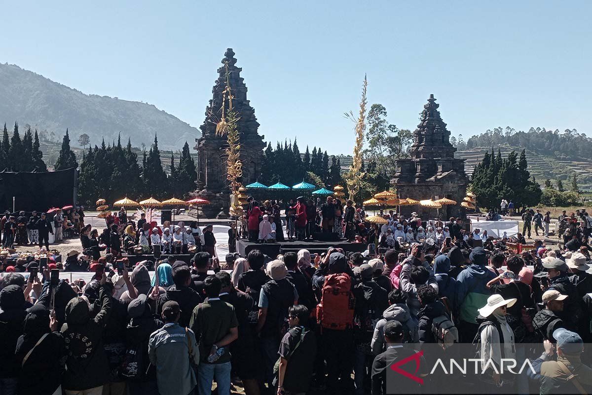 Dieng Culture Festival XIV 2024, ribuan wisatawan hadir