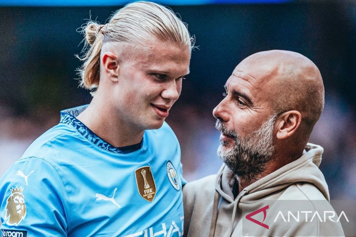 Pep Guardiola : Angka gol Erling Haaland 'sangat konyol'