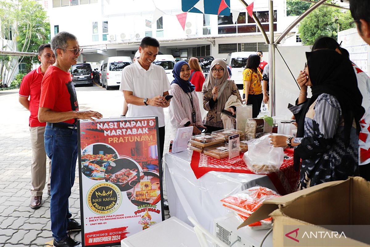 WNI di Thailand rayakan HUT RI dengan memadati bazar kuliner tanah air