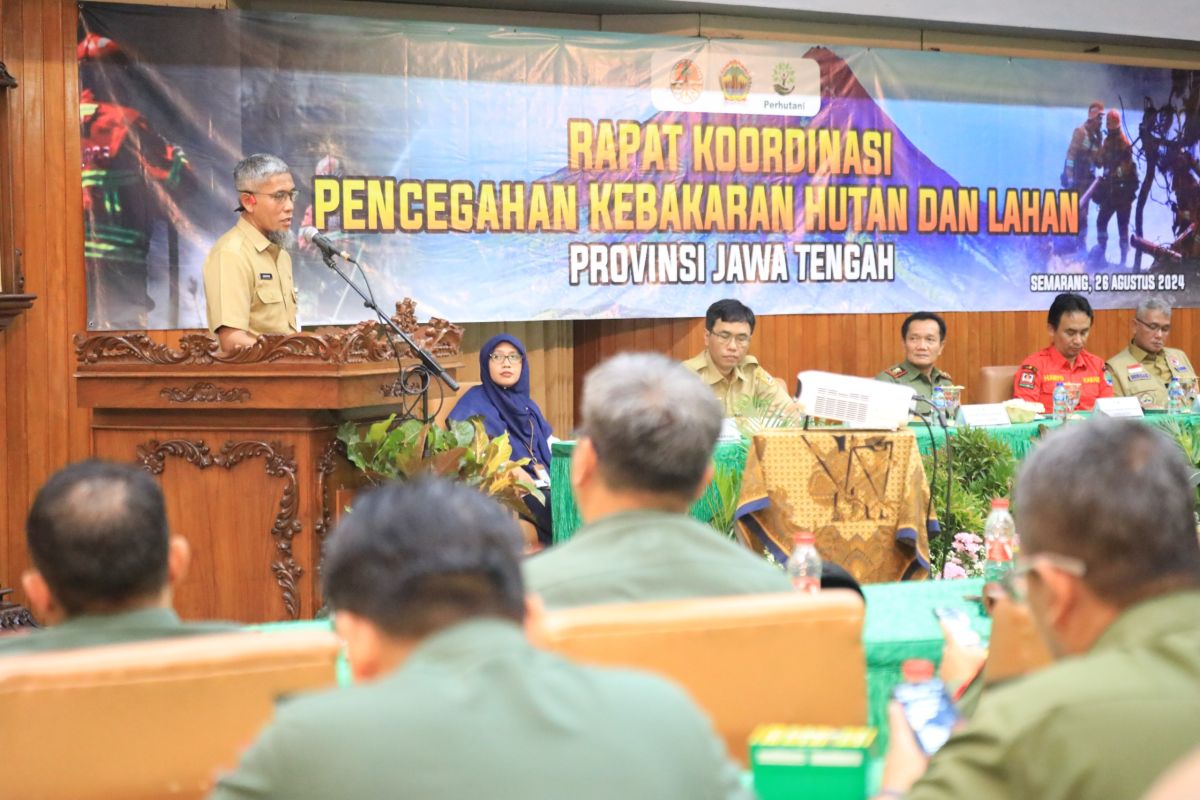 Kebakaran hutan di Jateng capai 183 hektare