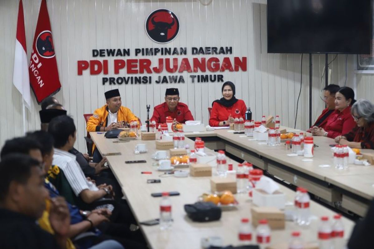 Koalisi nonparlemen komunikasi dengan PDIP menjelang Pilkada Jatim