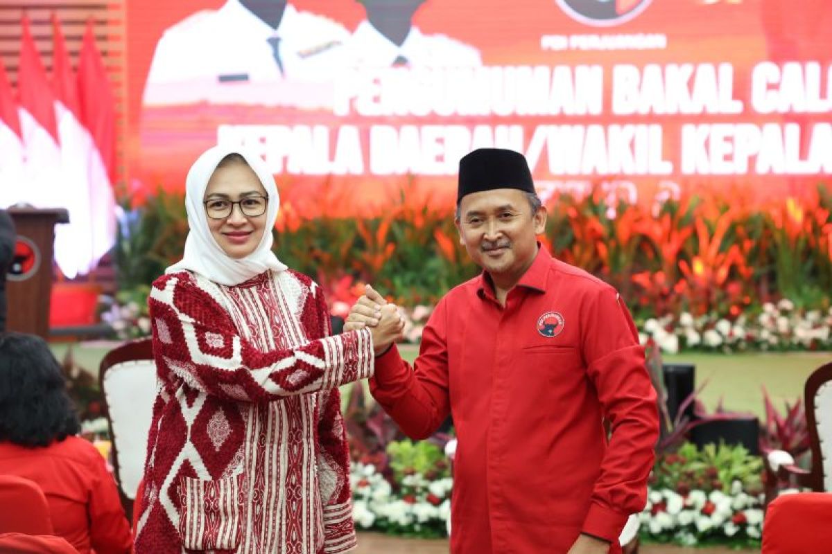 PDI Perjuangan resmi usung Airin-Ade di Pilkada Banten 2024