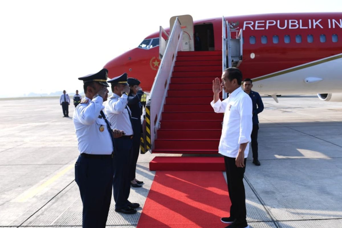 Presiden lakukan kunjungan kerja ke Lampung resmikan sejumlah infrastruktur