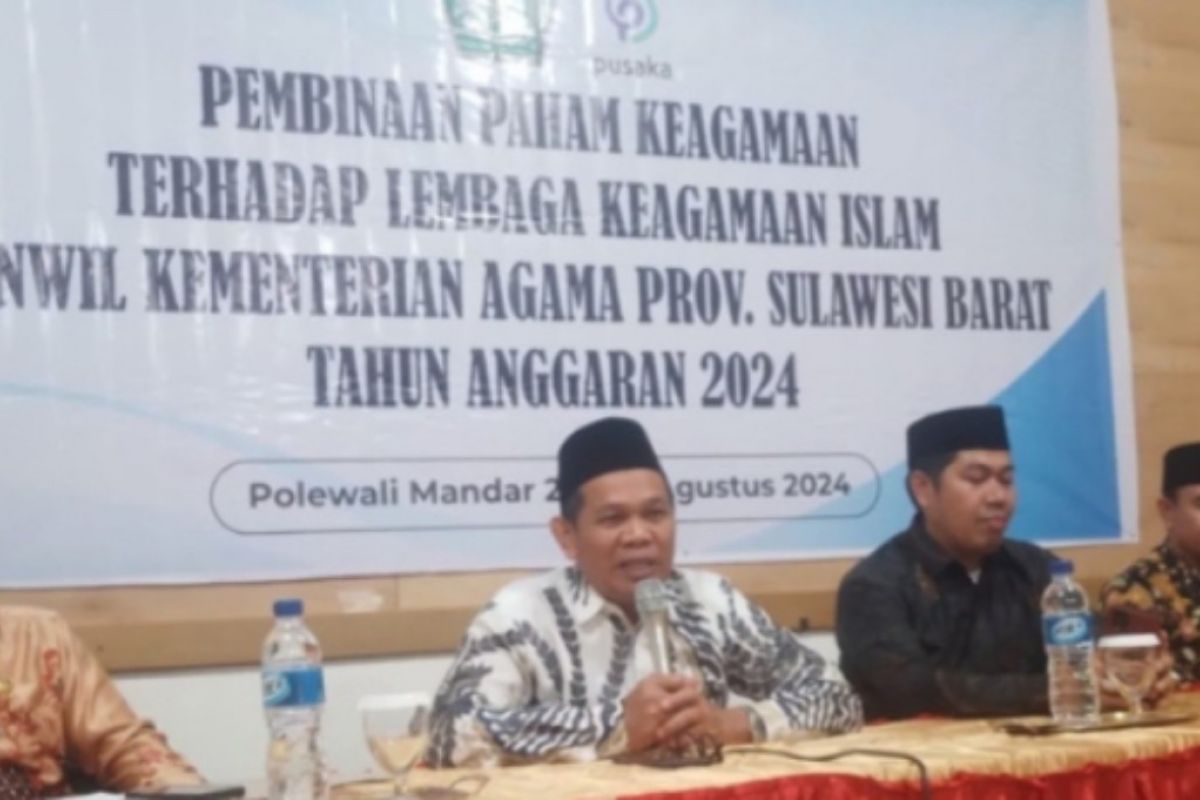 Kemenag Sulbar terus berupaya cegah paham radikalisme dan aliran sesat