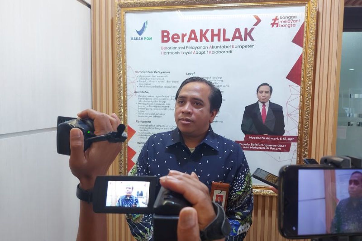 BPOM optimalkan koordinasi guna awasi obat dan pangan wilayah Kepri