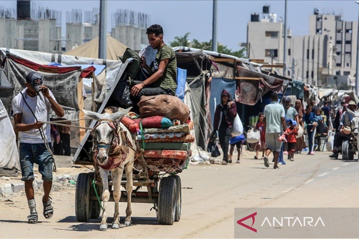 Israel paksa 250.000 warga Gaza di Deir al-Balah untuk mengungsi