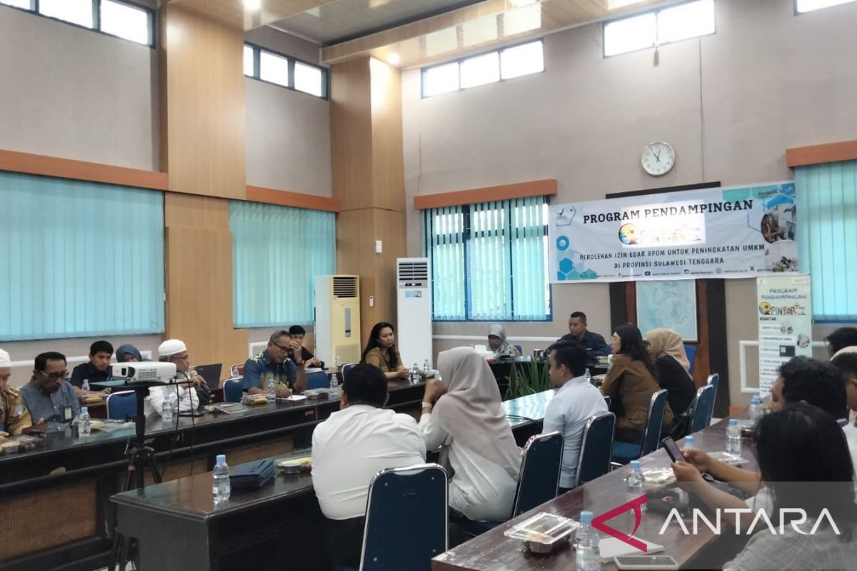 BPOM Kendari dampingi pelaku UMKM dapatkan izin edar MD 2024