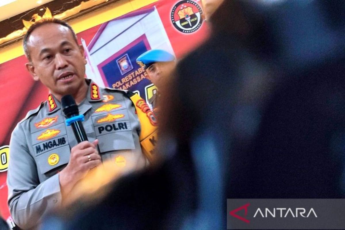 Ratusan personil gabungan amankan proses pendaftaran Pilwali Makassar