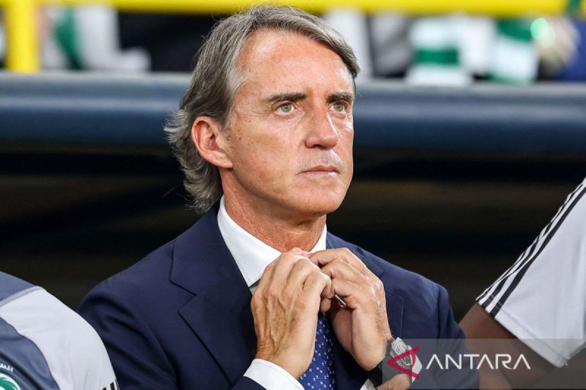 Pelati Arab Saudi Roberto Mancini puji prestasi Indonesia di bawah Shin Tae-yong