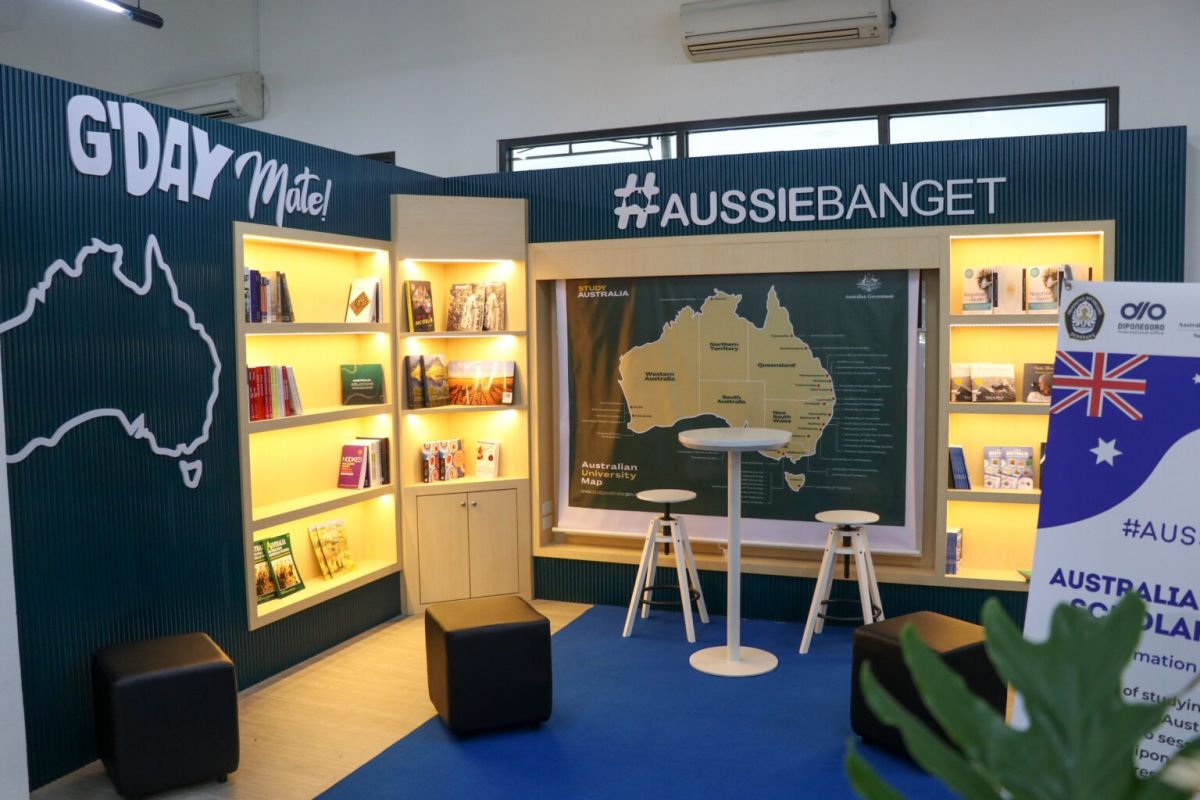 Undip gandeng Konjen Australia, luncurkan "Aussie Banget Corner"