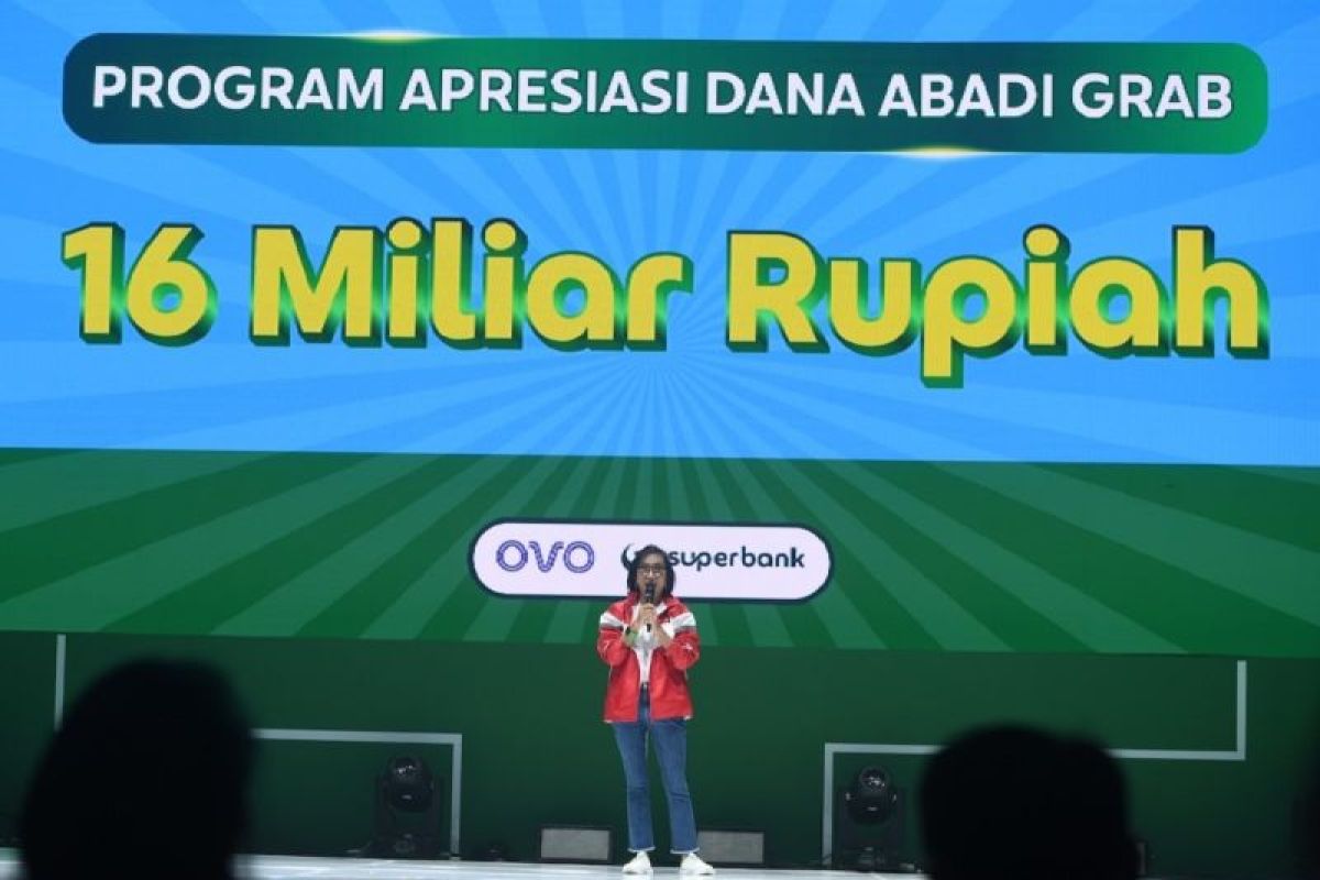 Grab berikan apresiasi dana abadi 1 juta dolar AS bagi mitra