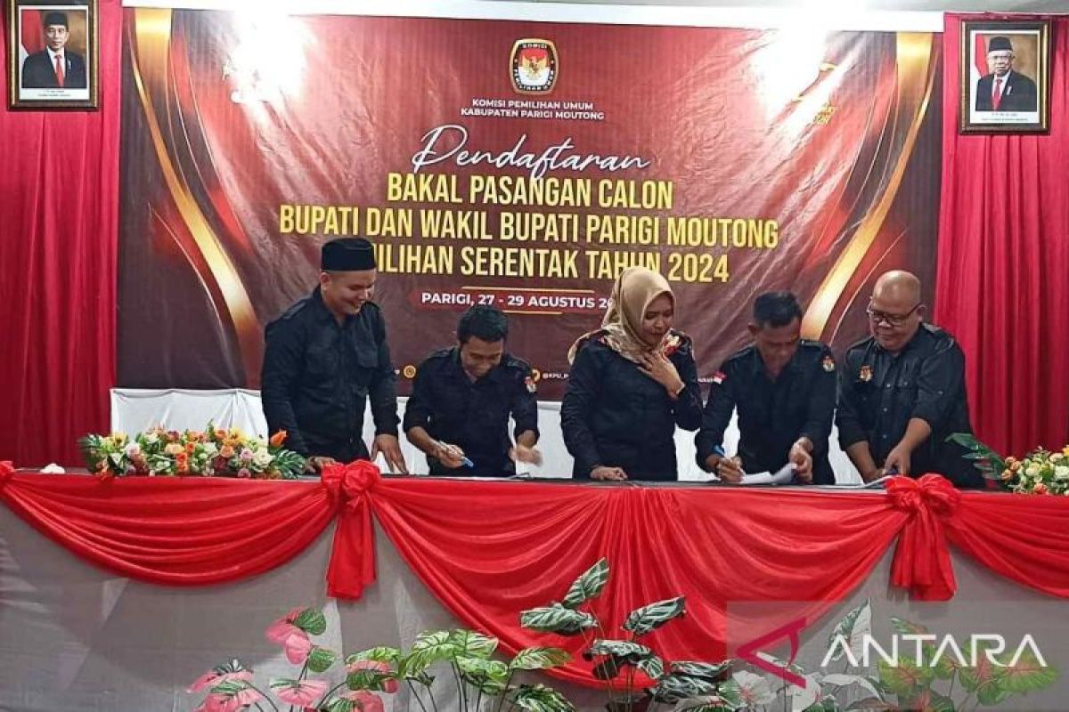 KPU Parigi Moutong kedepankan integritas layani bakal calon kepala daerah