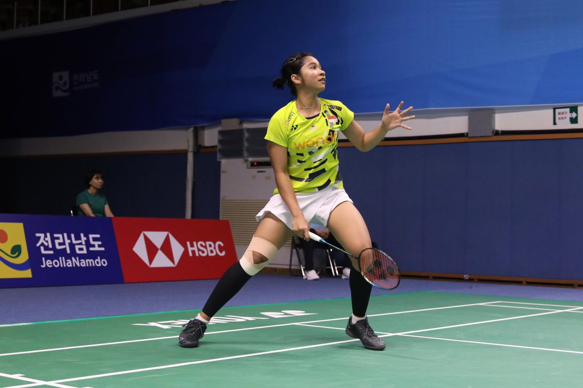 Tunggal putri Indonesia  Ester Nurumi tersingkir dari Korea Open 2024