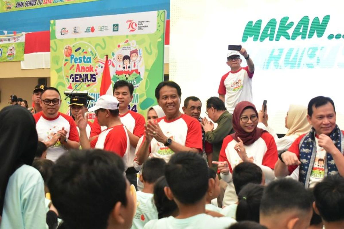 Program Genius berikan makanan bergizi gratis ke ribuan Siswa SD