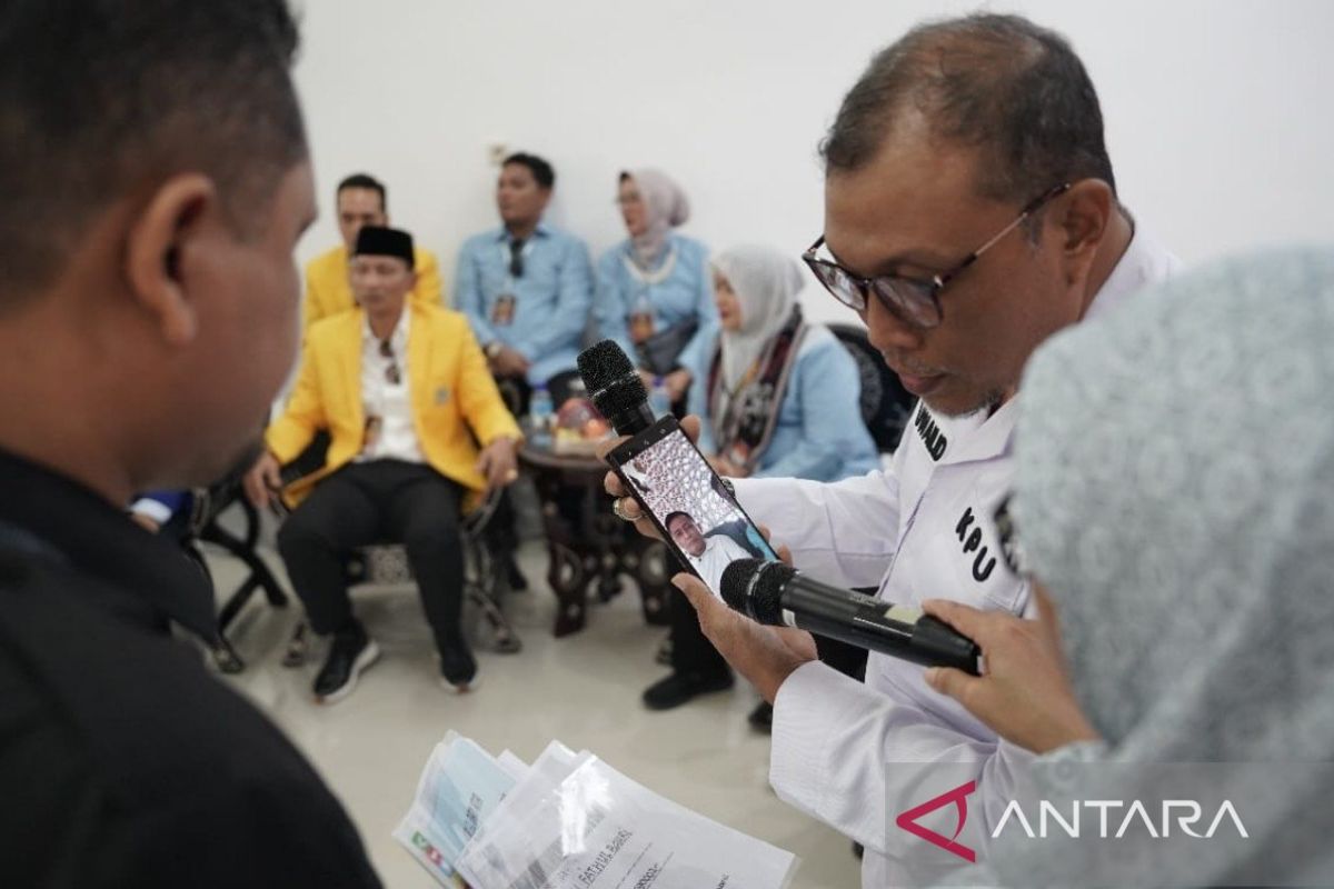 KPU NTB gunakan video call pastikan dukungan parpol untuk Iqbal-Dinda