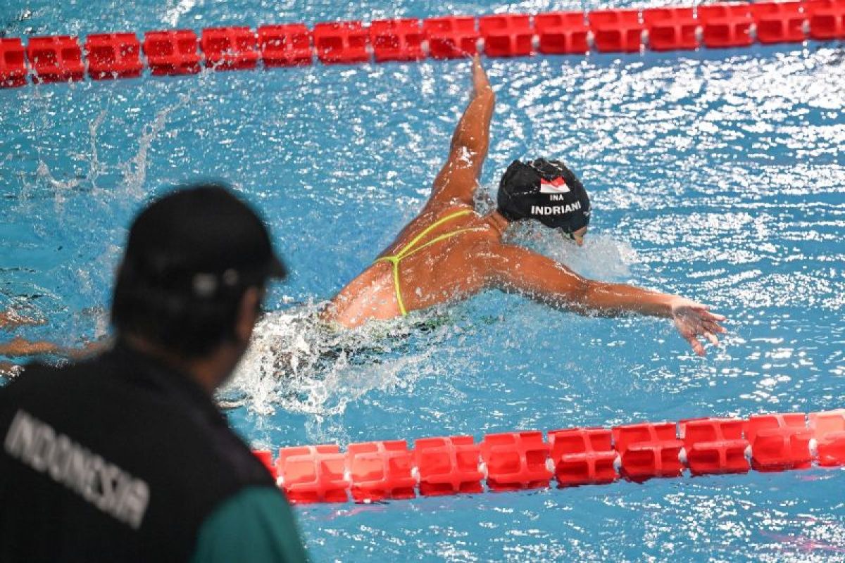 Syuci Indriani lolos ke final para renang 100m