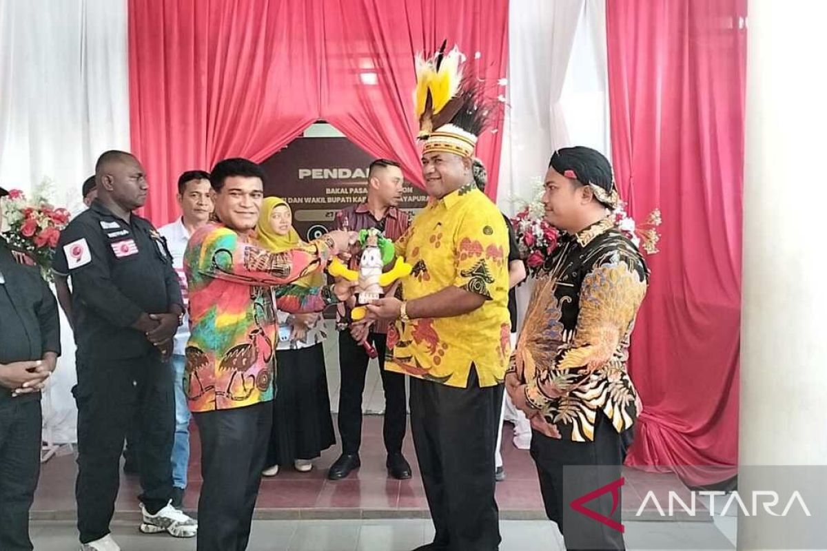 KPU sebut lima bapaslon bupati-wabup Jayapura resmi daftar