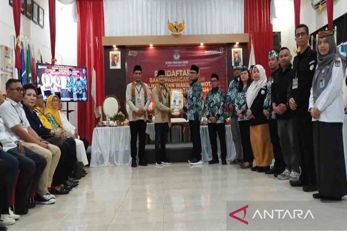 KPU Palangka Raya terima pendaftaran petahana Fairid-Zaini pada Pilkada 2024