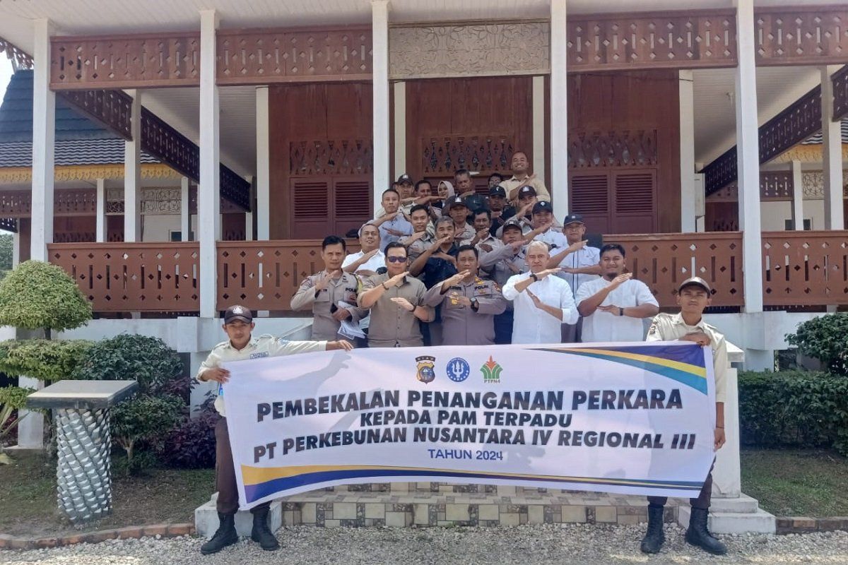 Sinergi PTPN IV Regional III-Polri wujudkan ketahanan pangan energi nasional