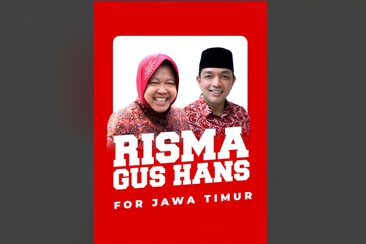 PDIP mengusung Risma-Gus Han pada Pilkada Jatim 2024