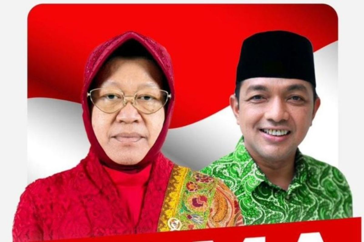 Hari ini, Risma-Gus Hans daftar pilkada Jatim 2024