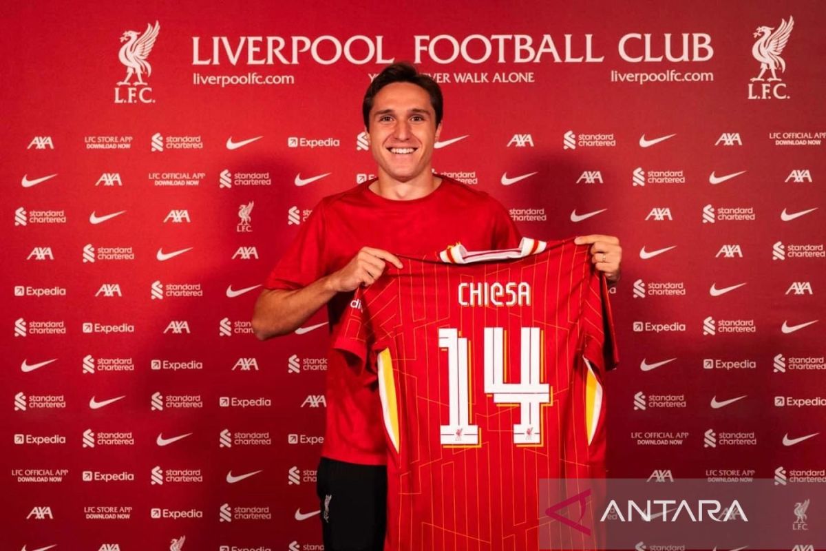 Liga Inggris: Federico Chiesa ambisi bersaing penyerang Liverpool