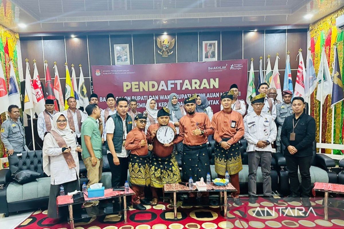 Empat pasangan bakal bertarung di Pilkada Meranti 2024