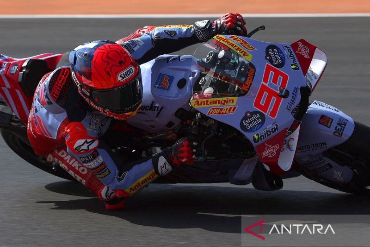 MotoGP: Pembalap Marc Marquez raih pole di Aragon 2024