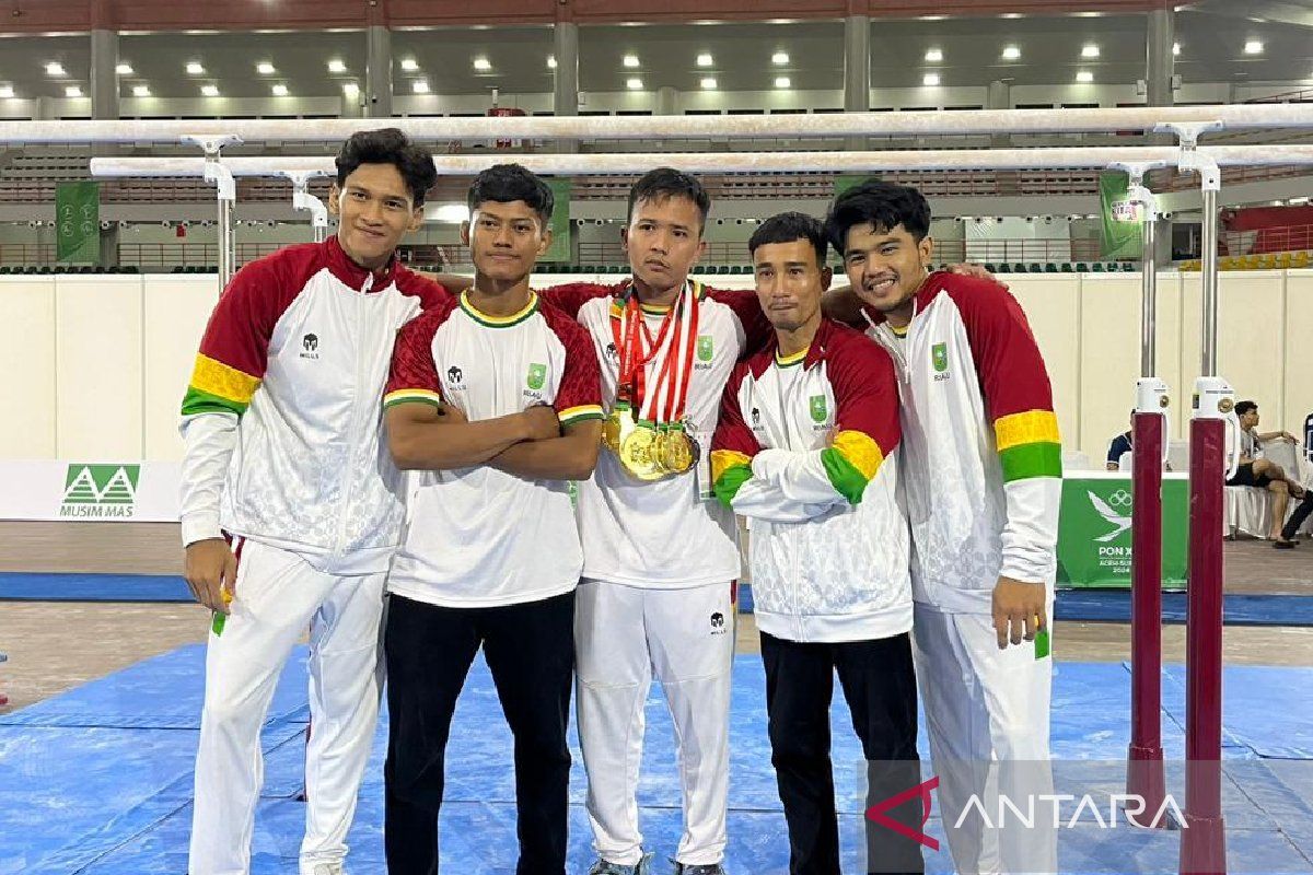 Riau raih juara umum cabang senam artistik di PON 2024