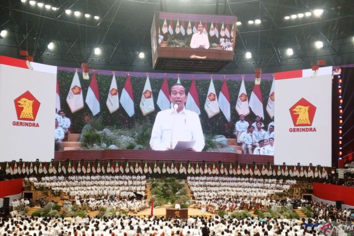 Presiden Jokowi merasa cocok dengan Prabowo Subianto