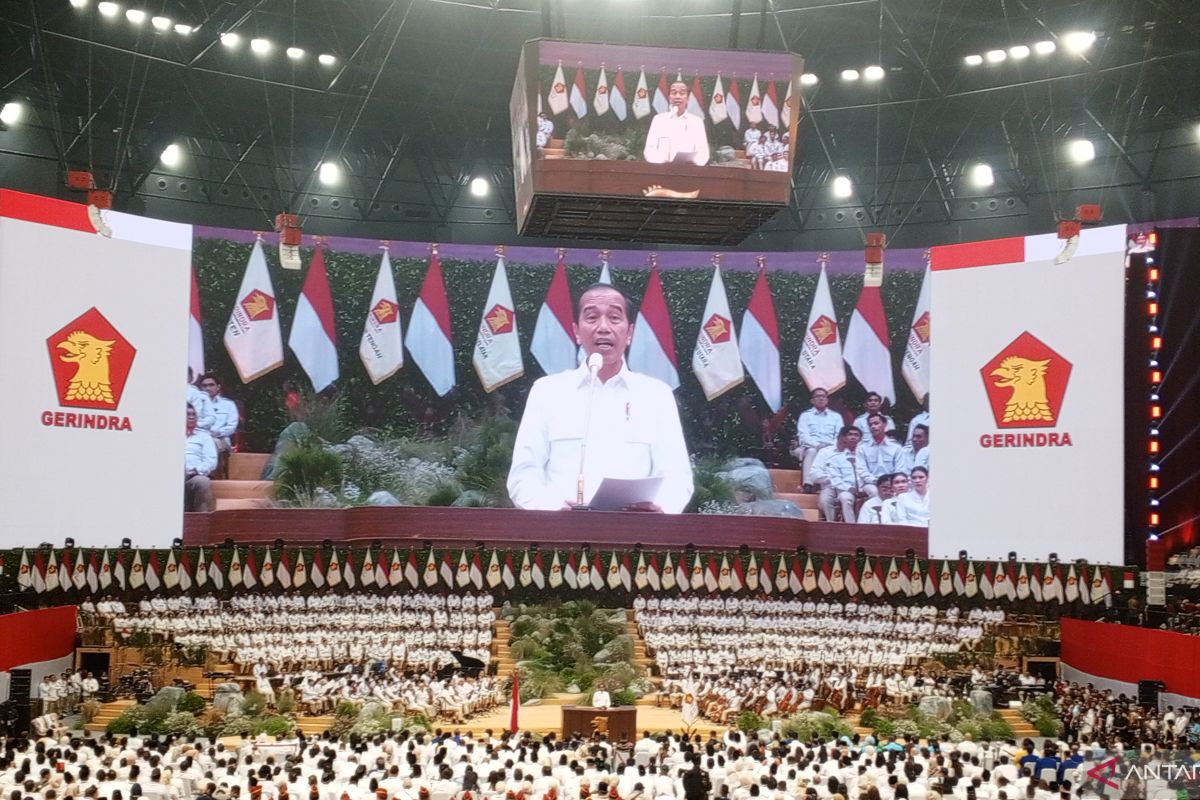 Jokowi doakan Prabowo bawa Indonesia mencapai kemajuan dan kemakmuran