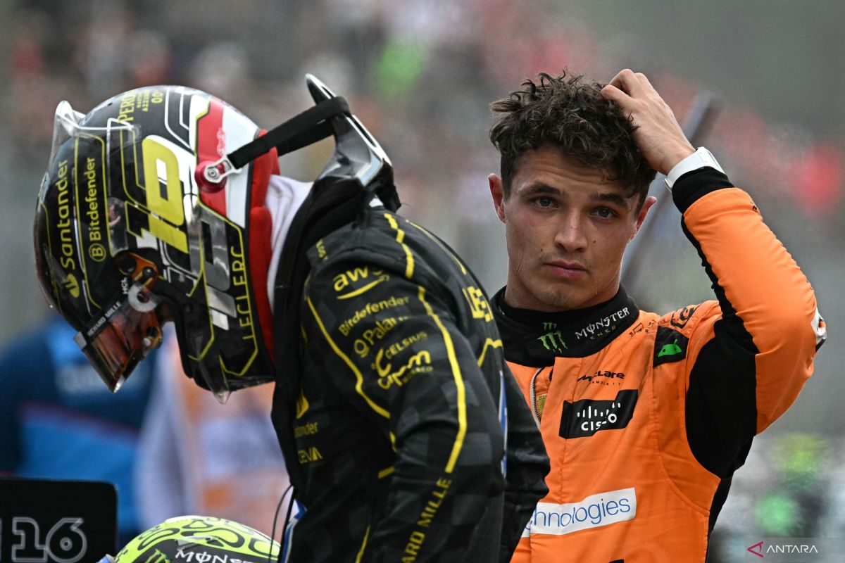 Pembalap McLaren Lando Norris Norris sebut McLaren tak miliki apa yang dimiliki Ferrari