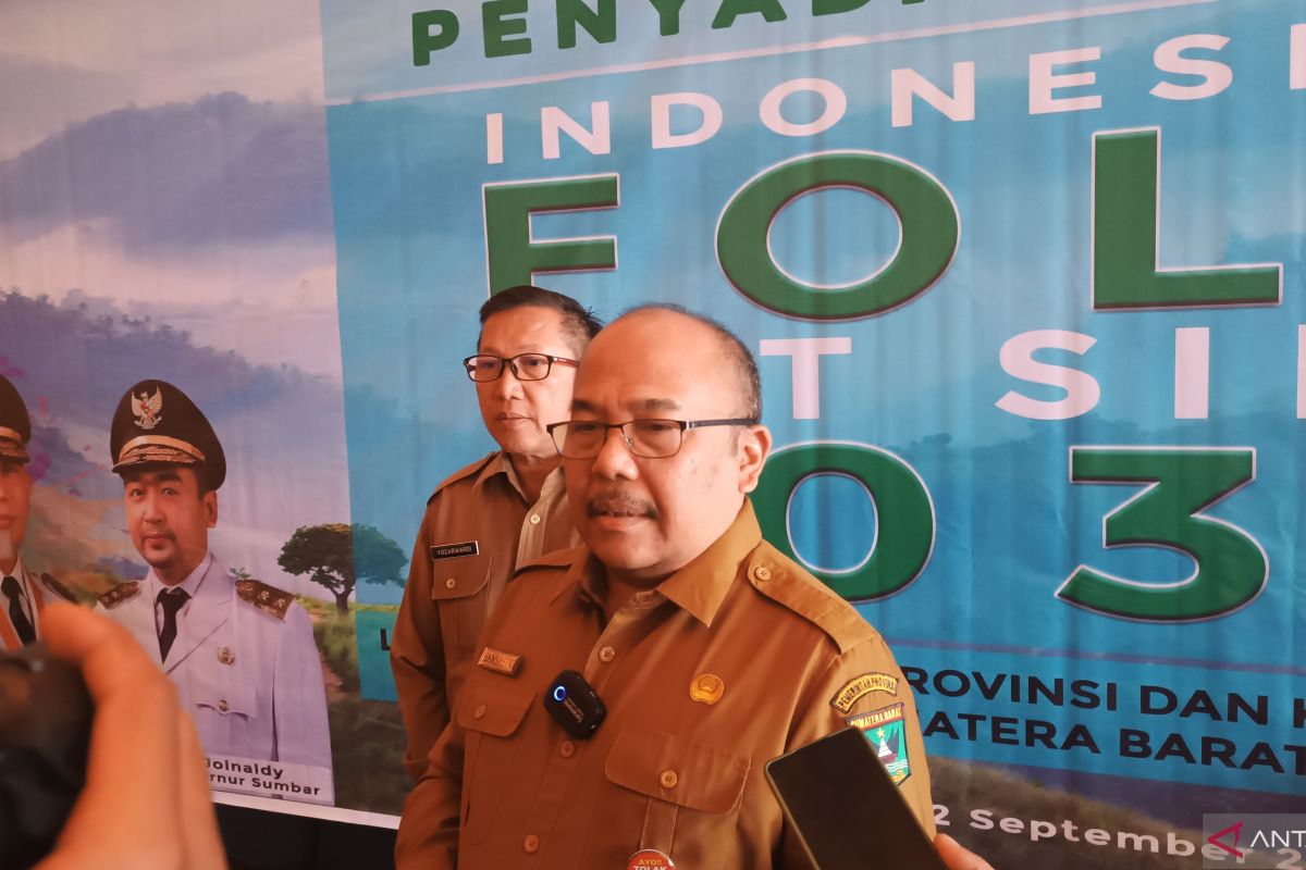 Sumbar berpotensi turunkan emisi gas rumah kaca 16,9 juta ton CO2