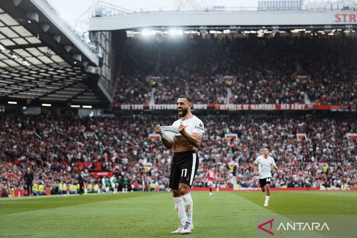 Liverpool catat kemenangan ketiga usai membantai MU 3-0 di Stadion Old Trafford