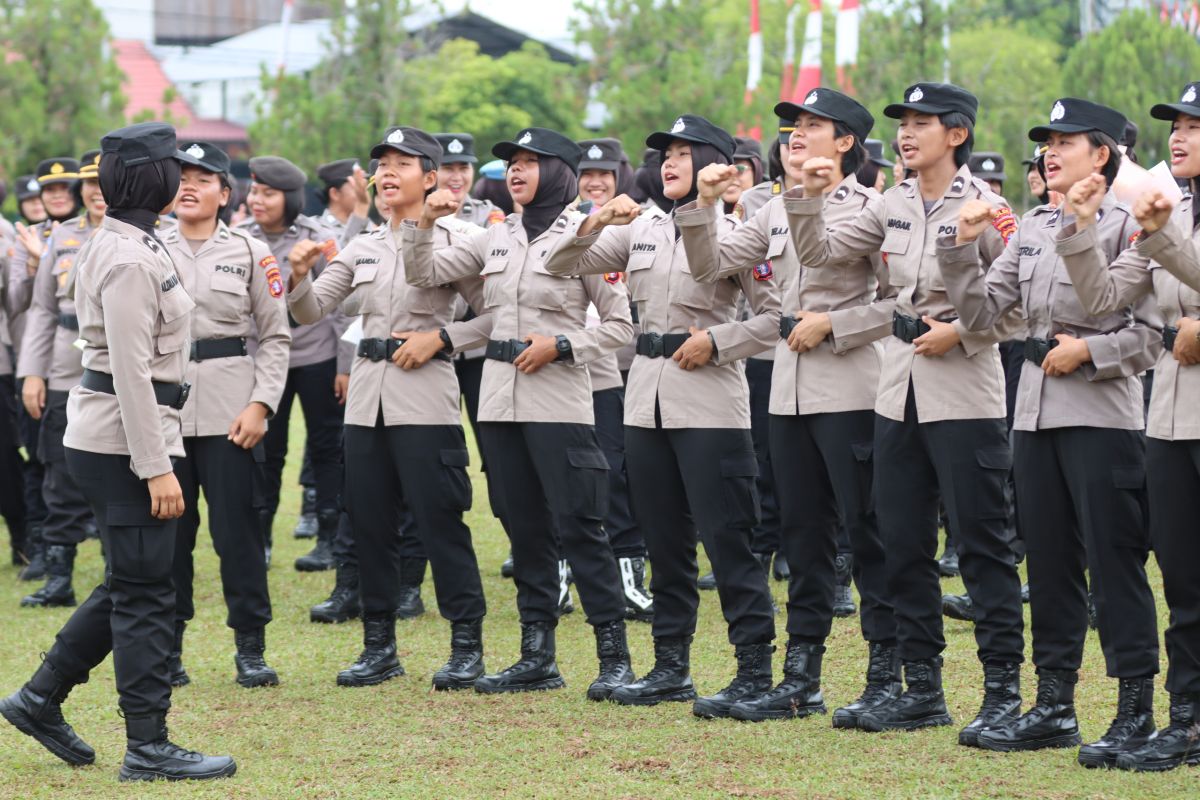 Kapolda: Jadilah Polwan yang bermanfaat bagi masyarakat Kalteng