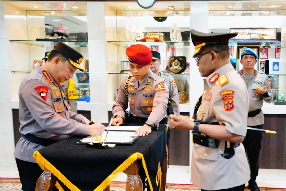 Brigjen Pol Patrige Renwarin jabat Kapolda Papua