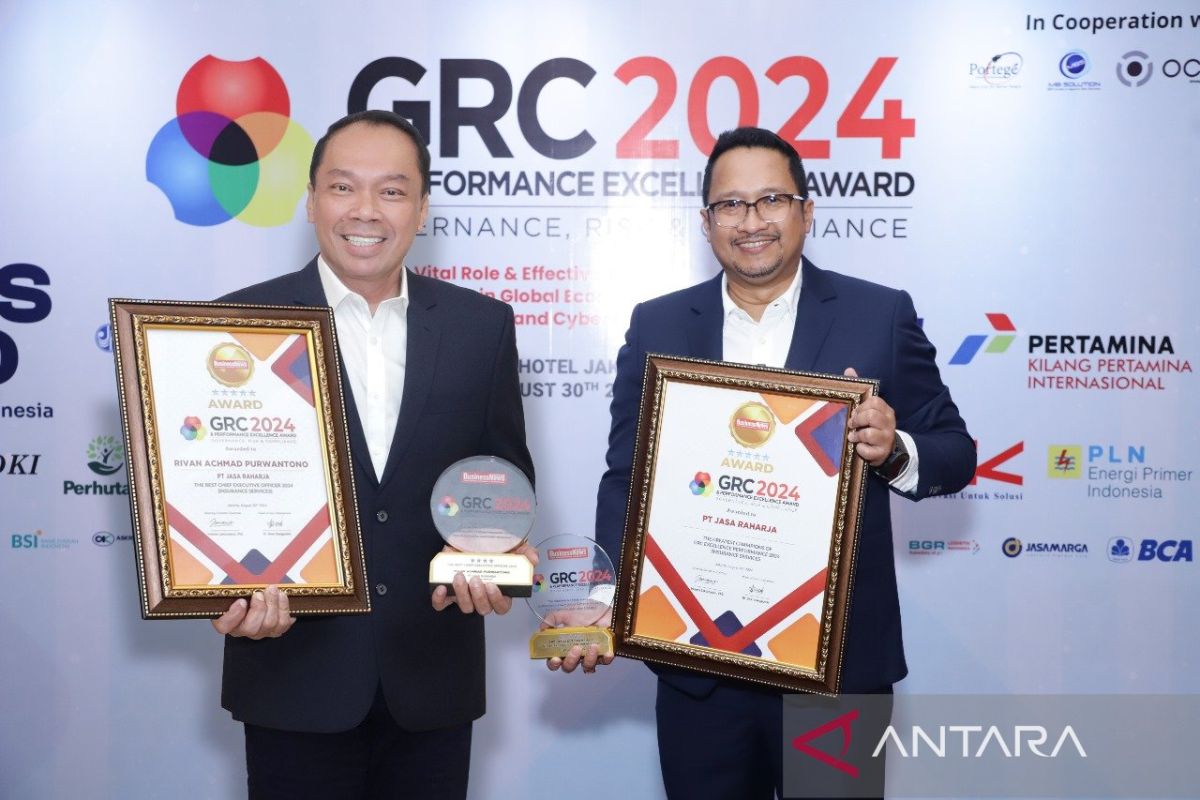 Jasa Raharja apresiasi GRC & Performance Excellence jadi motivasi perusahaan