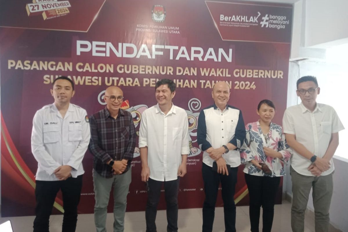 KPU Sulut: Istri Cabup Minut hadiri proses pendaftaran bukan disengaja