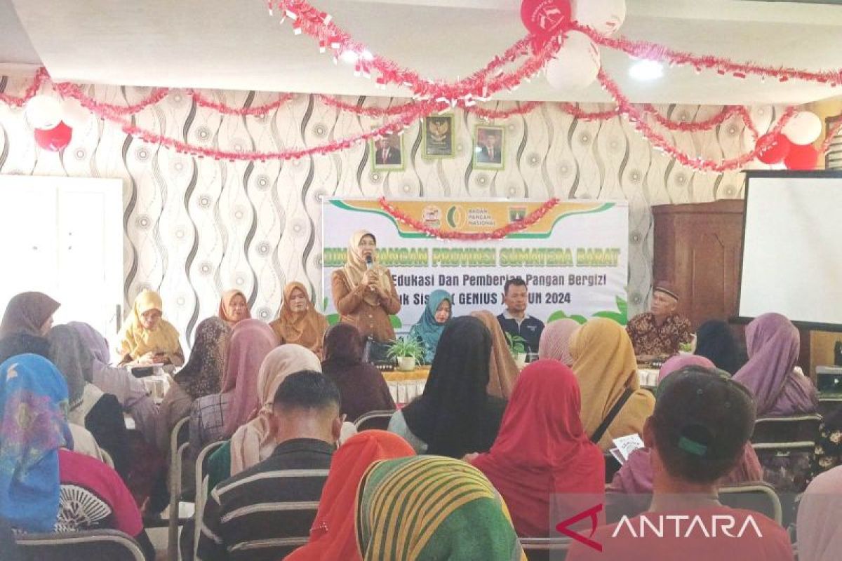 Dinas Pangan Solok sosialisasikan program genius ke orang tua siswa