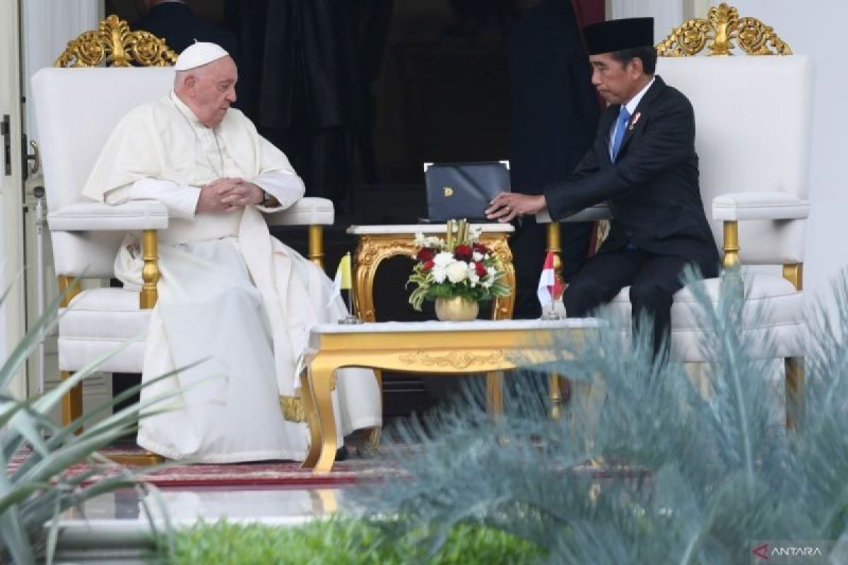 Paus Fransiskus mengaku kagum dengan semboyan Bhinneka Tunggal Ika Indonesia