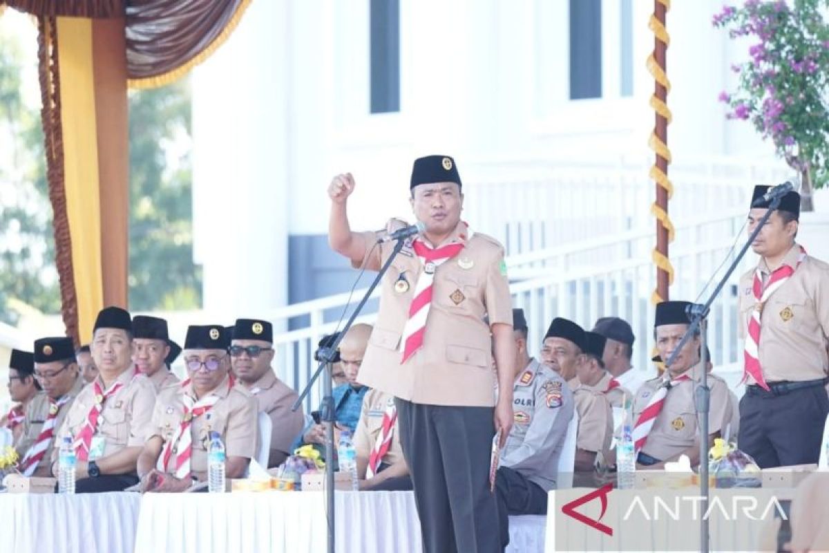 Kemenag NTB kukuhkan Satuan Komunitas Pramuka di Lombok Utara